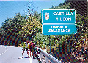 ENTRADA EN LA PROV. DE SALAMANCA + PUERTO DE BJAR