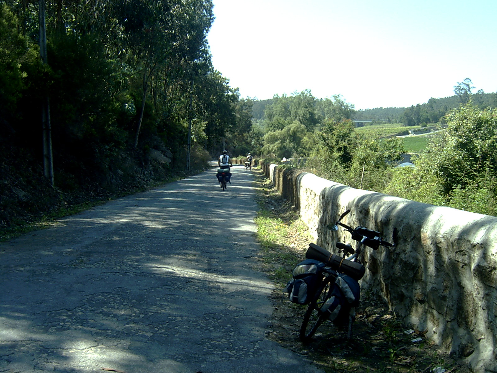 Salida de Porto. Vamos hacia s. Pedro de Rastes