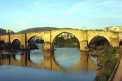 Puente romano sobre el rio Miño- Ourense